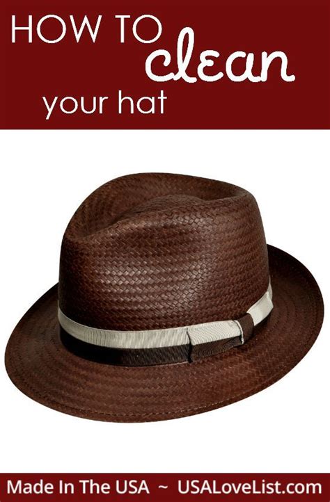 How to care for and clean your expensive designer hat.